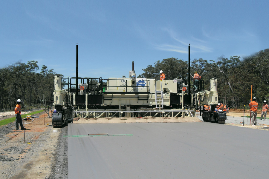 S1500 Multi-Lane Slipform Paver Gallery - Guntert S1500 Multi-Lane Slipform Paver Gallery - Guntert
